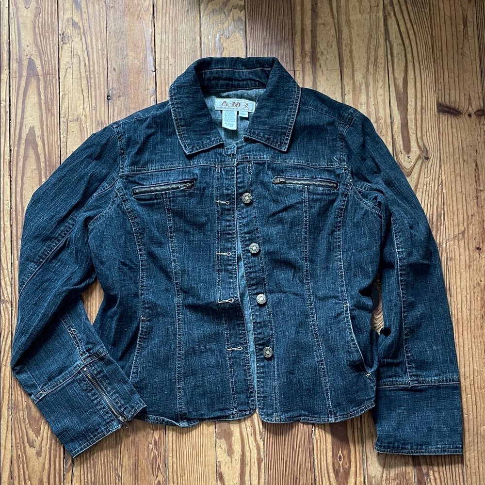 Amx Women's Jean Jacket